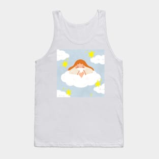 Dreaming in the cloud [background] Tank Top